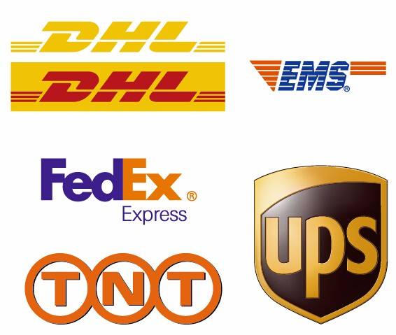 国际快递：DHL/FEDEX/UPS/TNT/EMS